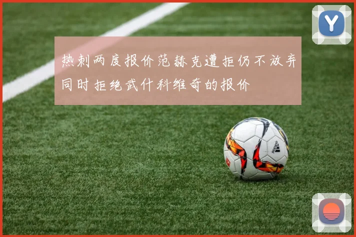 热刺两度报价范赫克遭拒仍不放弃同时拒绝武什科维奇的报价